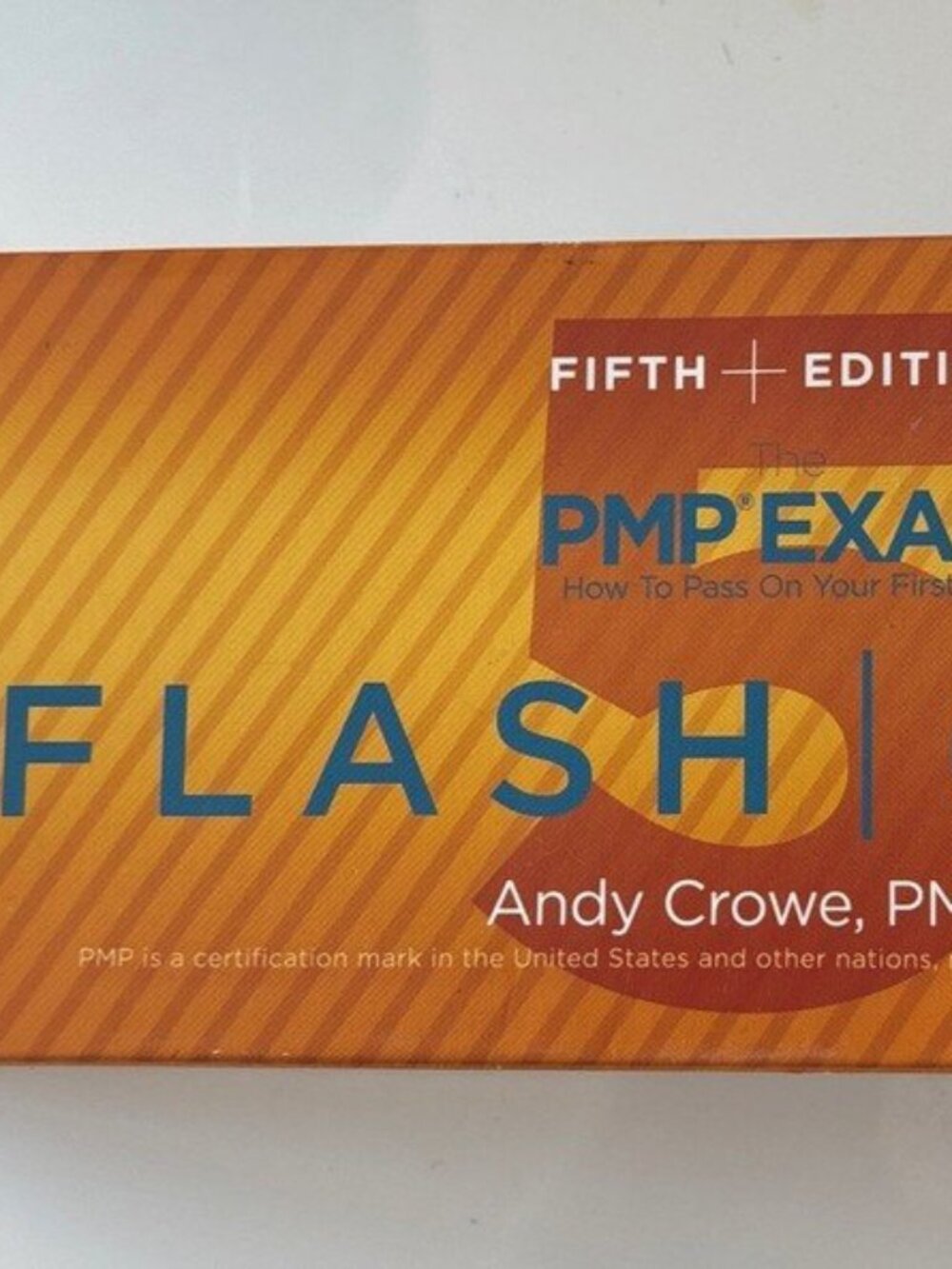 Velociteach The PMP Exam Flash Cards Fifth Edition 250 Cards by Andy Crowe